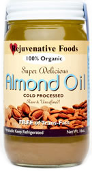 Almond Oil jar